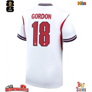 England Anthony Gordon #18 Replica Home Stadium Shirt World Cup 2026 Short Sleeve